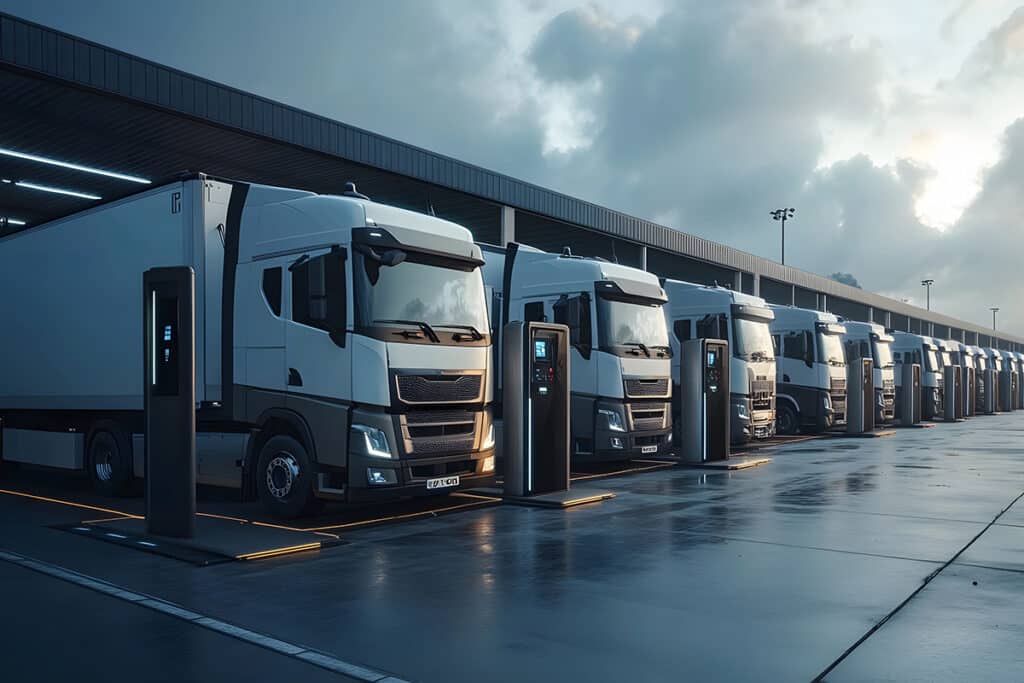 La réalisation de stations de recharge pour camions électriques pose des défis