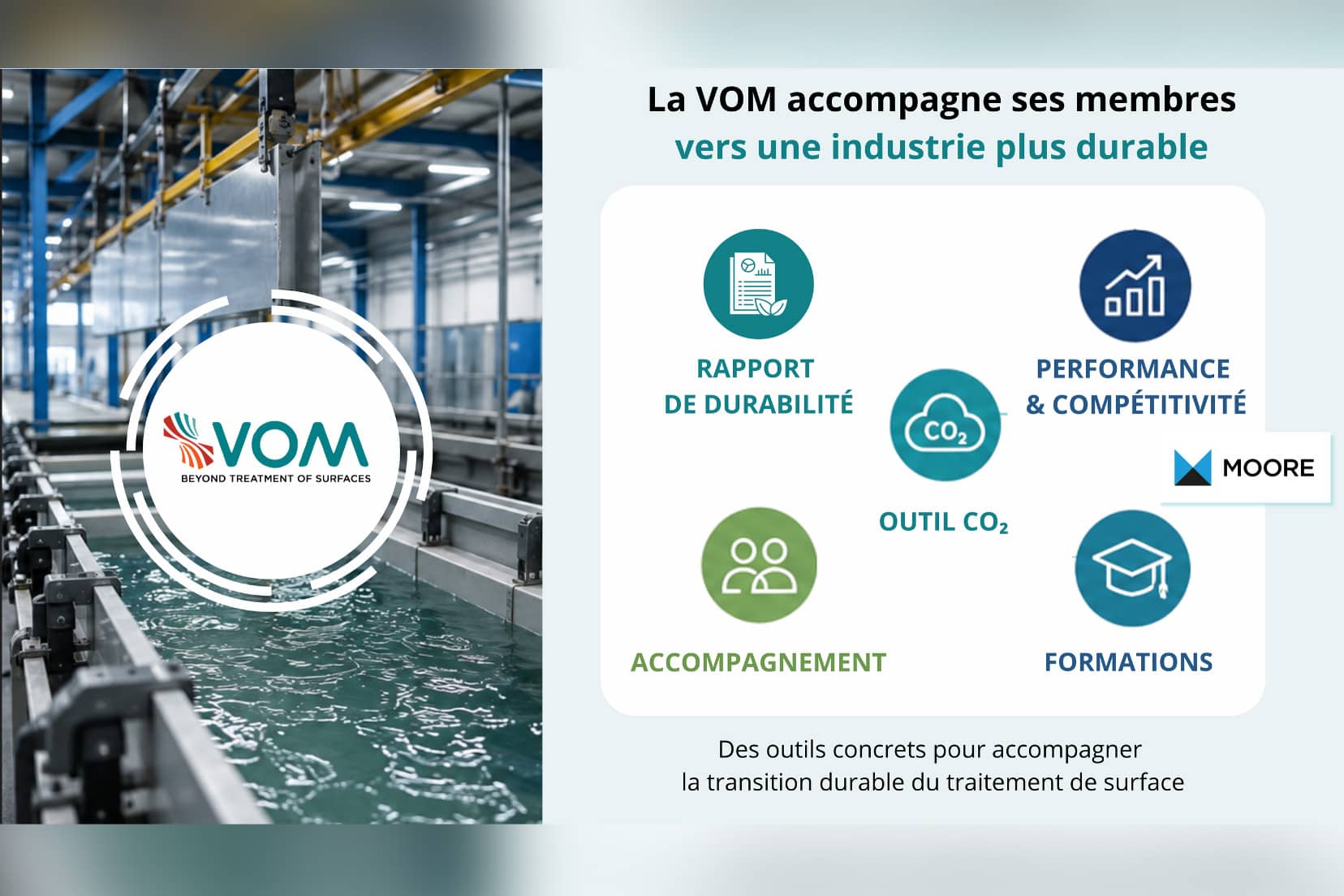 La VOM renforce son engagement et développe de nouveaux outils pour accompagner la transition durable du traitement de surface 3