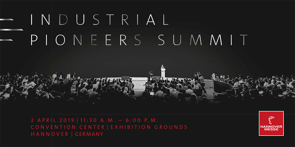 Industrial Pioneers Summit | 2 april 2019
