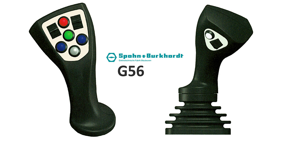 G56 handgreep. Voor mobiele machines. Van Spohn & Burkhardt