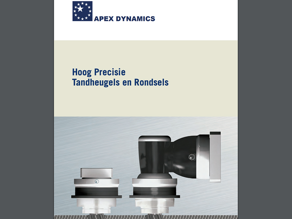 Tandheugels en rondsels catalogus 2021 van Apex Dynamics