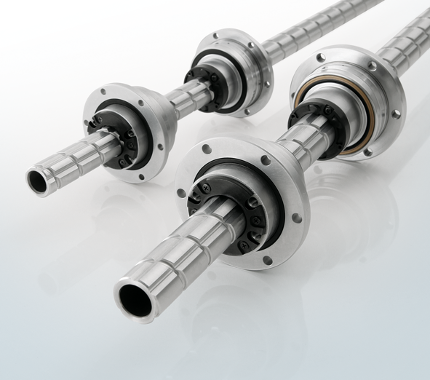 Kogelomloopspindel/ spline-as met lage inertie BNS-V / NS-V