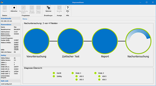 Diagnostic tools ensure high availability of ASi networks