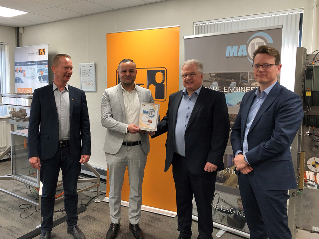 MA-IT MyAutomation ontvangt QKP-certificaat 2022 van B&R Industriële Automatisering