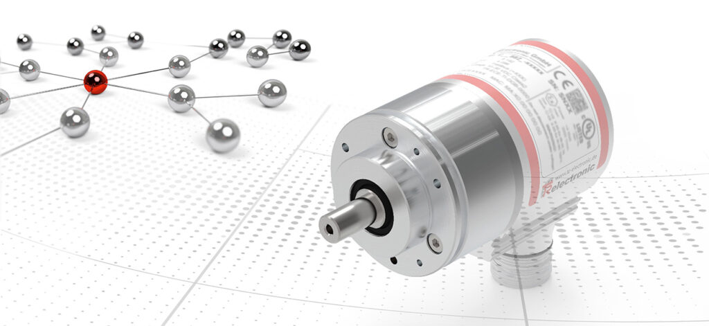 Meest compacte oplossing voor roterende encoders bij hogere asbelasting