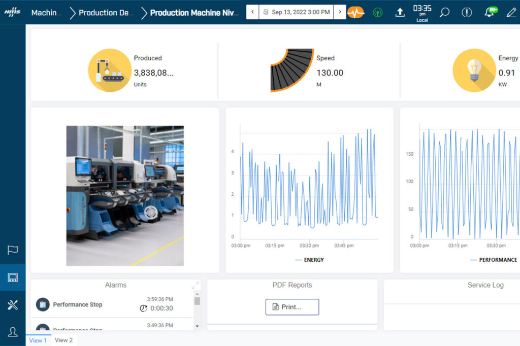 HMS Networks lanceert Ewon Talk2M Visualization waarmee machinebouwers hun machineproblemen eenvoudig kunnen opsporen en de efficiëntie van de apparatuur kunnen verbeteren!