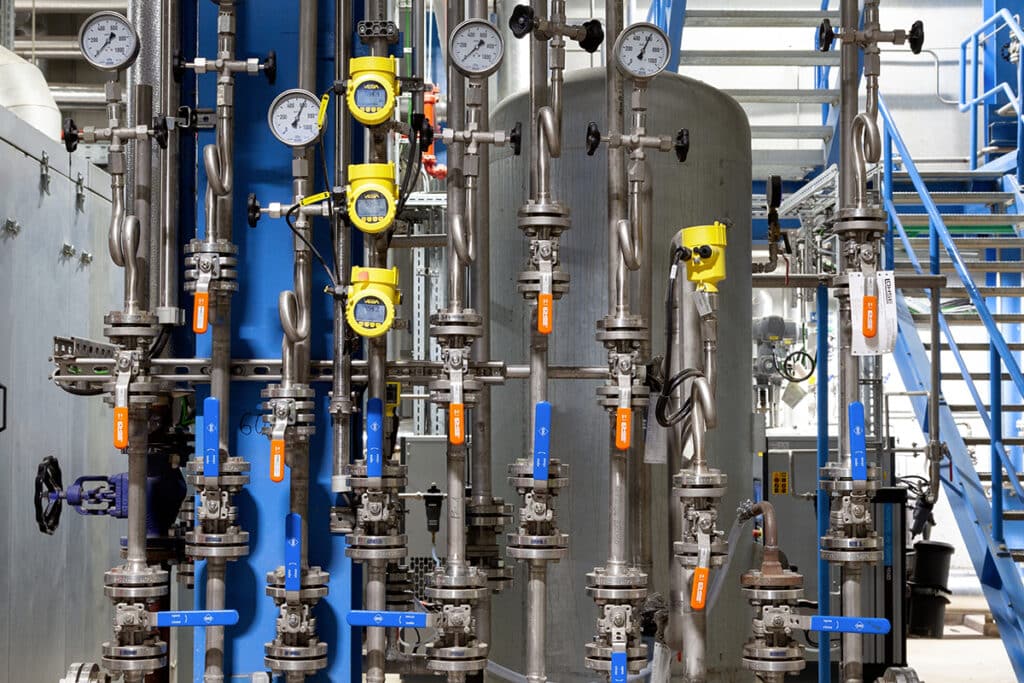 Meetcellen met langdurige stabiliteit voor gebruik in chemische industrie