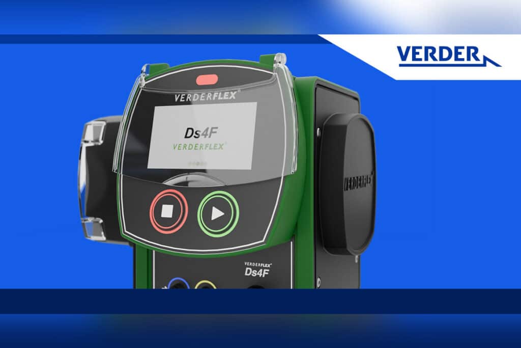 Verder Liquids introduceert de Verderflex Ds4F Cased Drive Pump