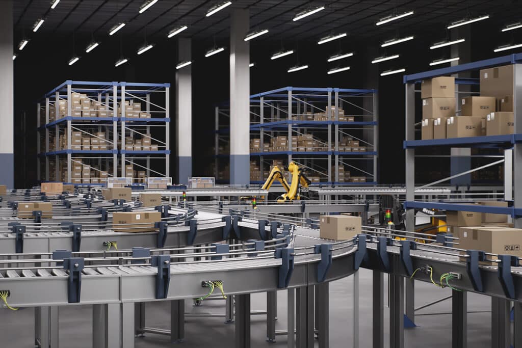Met flexibele, decentrale installatie­systemen til je jouw warehouse naar een hoger niveau