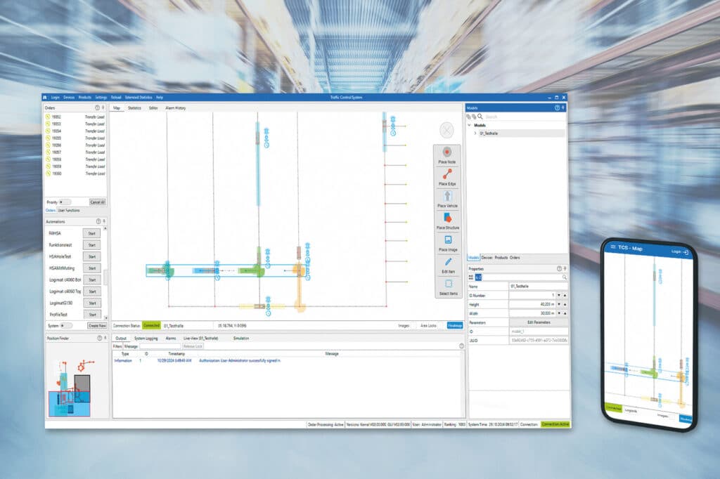 Geoptimaliseerde orderverdeling in het TCS Fleet Management System