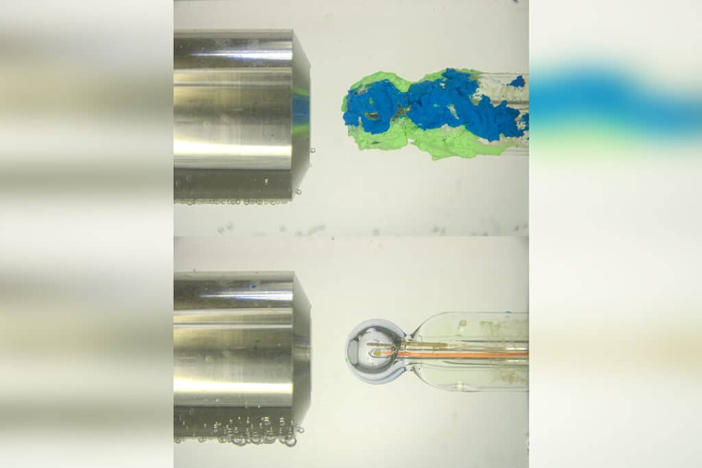 Reinigen en zuiver houden van inline sensoren met ultrasone technologie