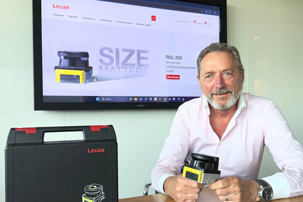 De kleinste veiligheidslaserscanner op de markt