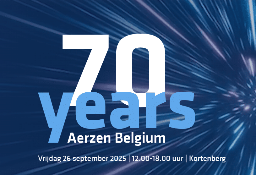 70 Years Aerzen Belgium | Een intergalactisch jubileum 1