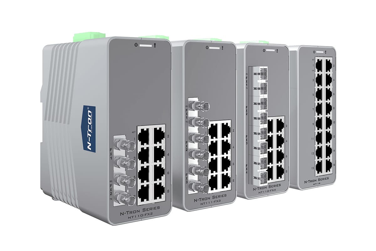 HMS Networks lanceert nieuwe N-Tron® onbeheerde industriële Ethernet switches ter ondersteuning van bedrijfskritische activiteiten in veeleisende omgevingen 12