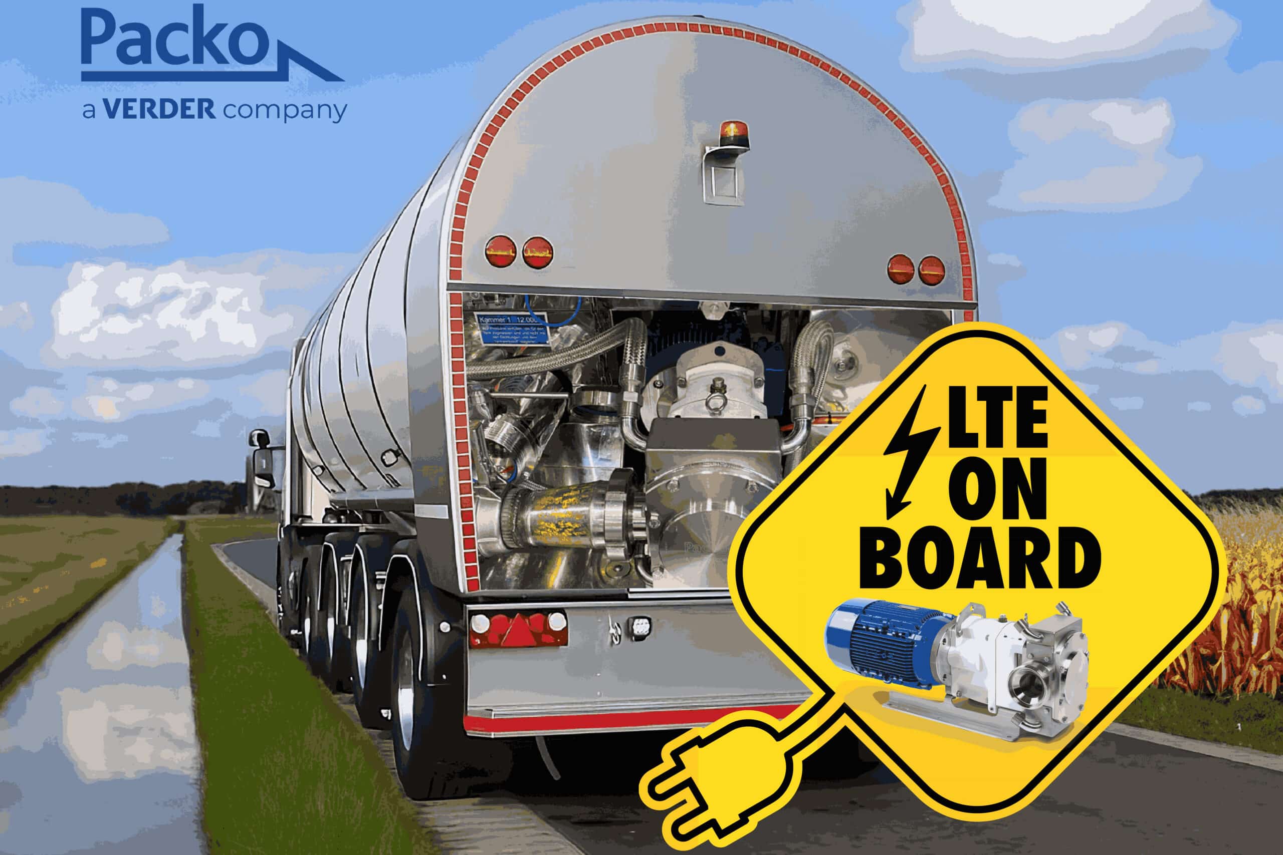 Packo onthult de LTE elektrisch aangedreven lobepomp om duurzame innovatie in vrachtwagentransport te stimuleren 4