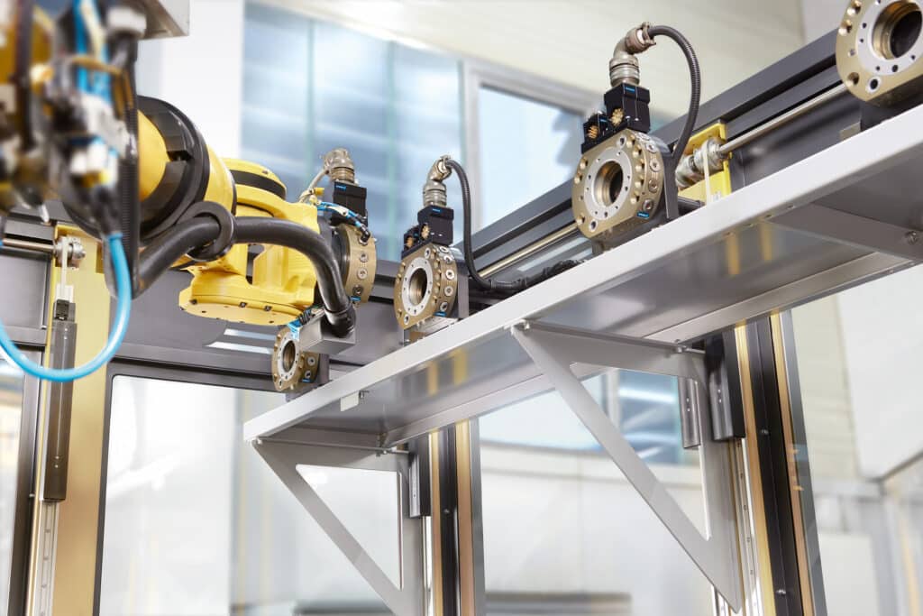 Flexibele werkstukhandling voor robots 1