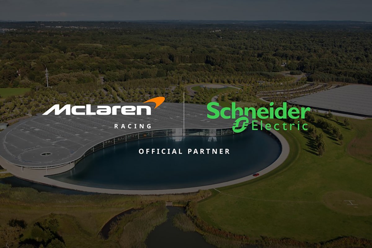 Schneider Electric wordt officiële energietechnologiepartner van McLaren Racing 5