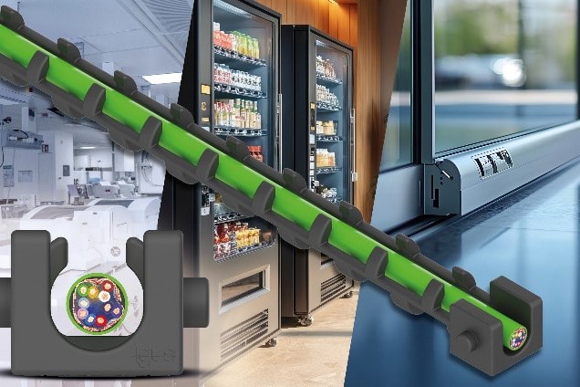 Uit één stuk vervaardigd: de kabelrups E1 voor bijzonder compacte installatieruimtes 4