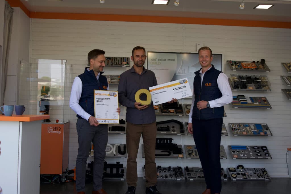 Cruise Port Rotterdam wint gouden igus vector award 2026 met geïntegreerde mobiele walstroomoplossing 1