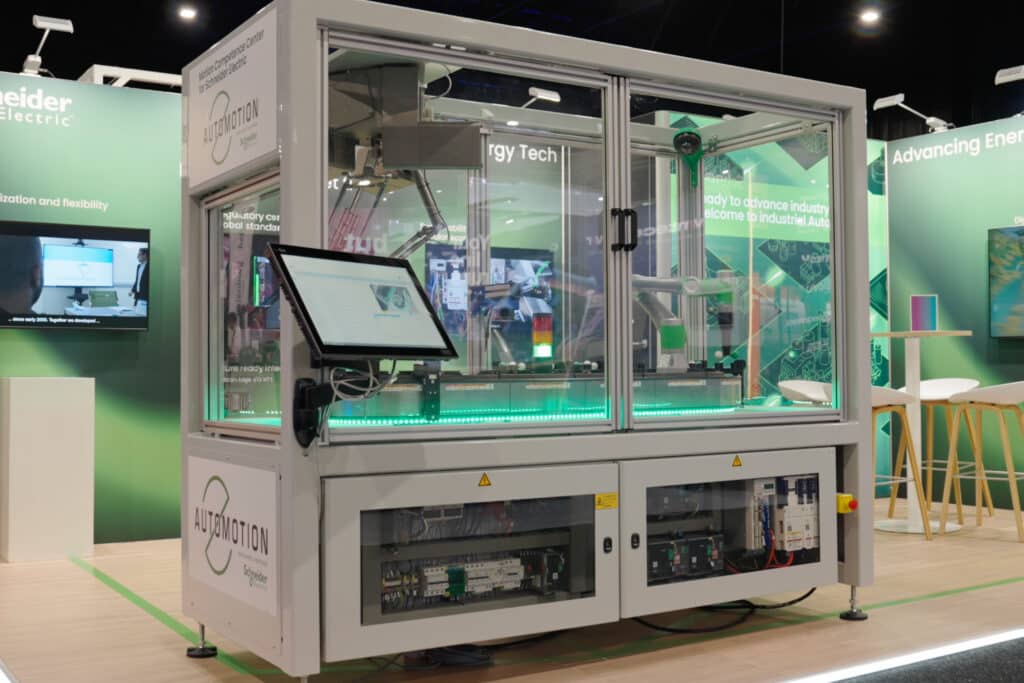 Schneider Electric en Automotion tonen de machine van de toekomst tijdens Automation Experience 2