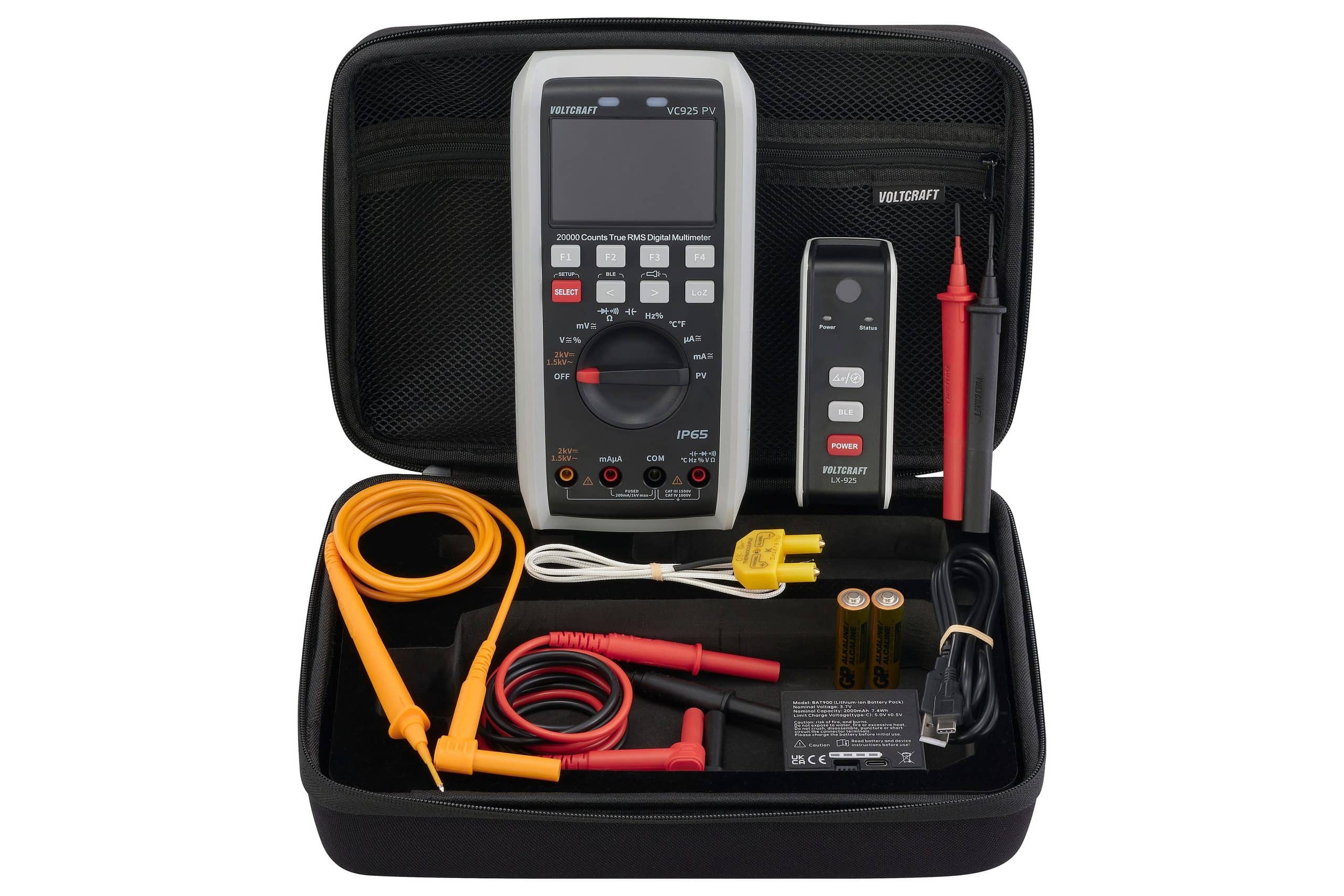 Goedgekeurd voor de hoogste veiligheidsnormen: de nieuwe premium multimeter VC-925 PV van Voltcraft 1