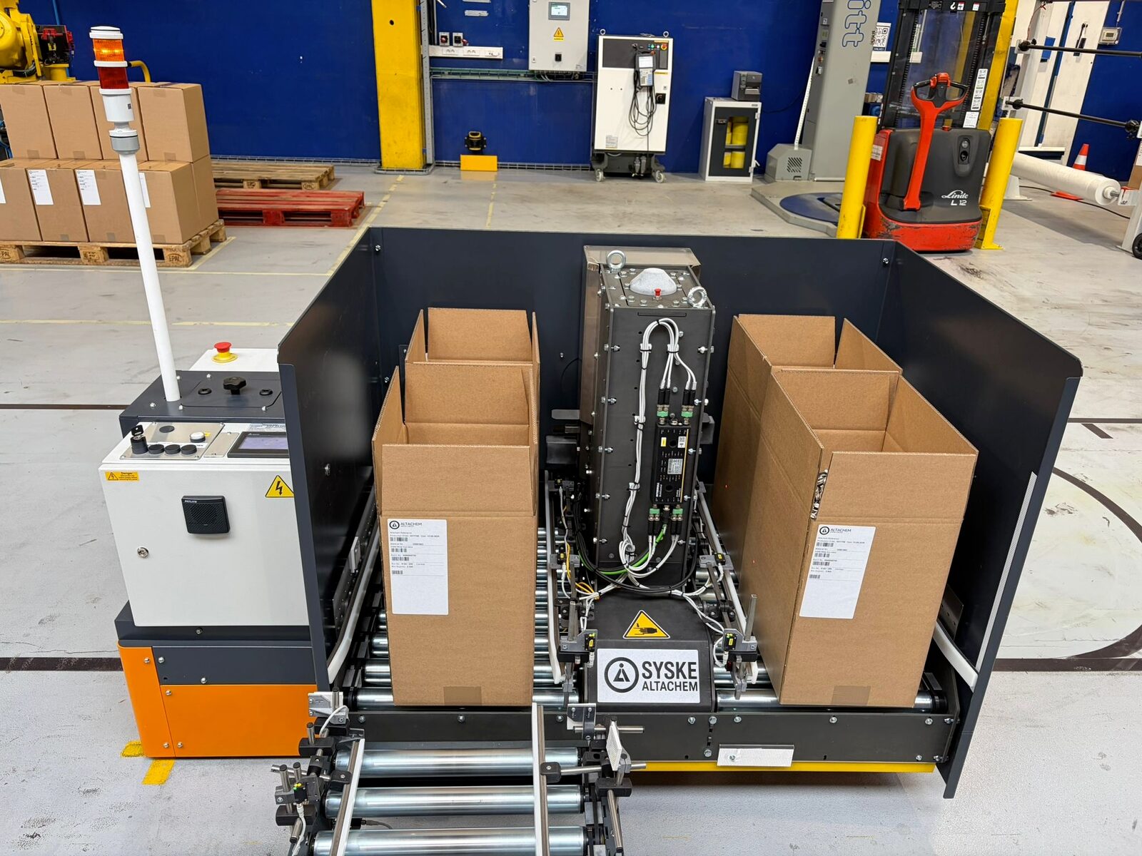 Custom-made automatiseringsconcept zorgt voor efficiënte flow in productiehal 4