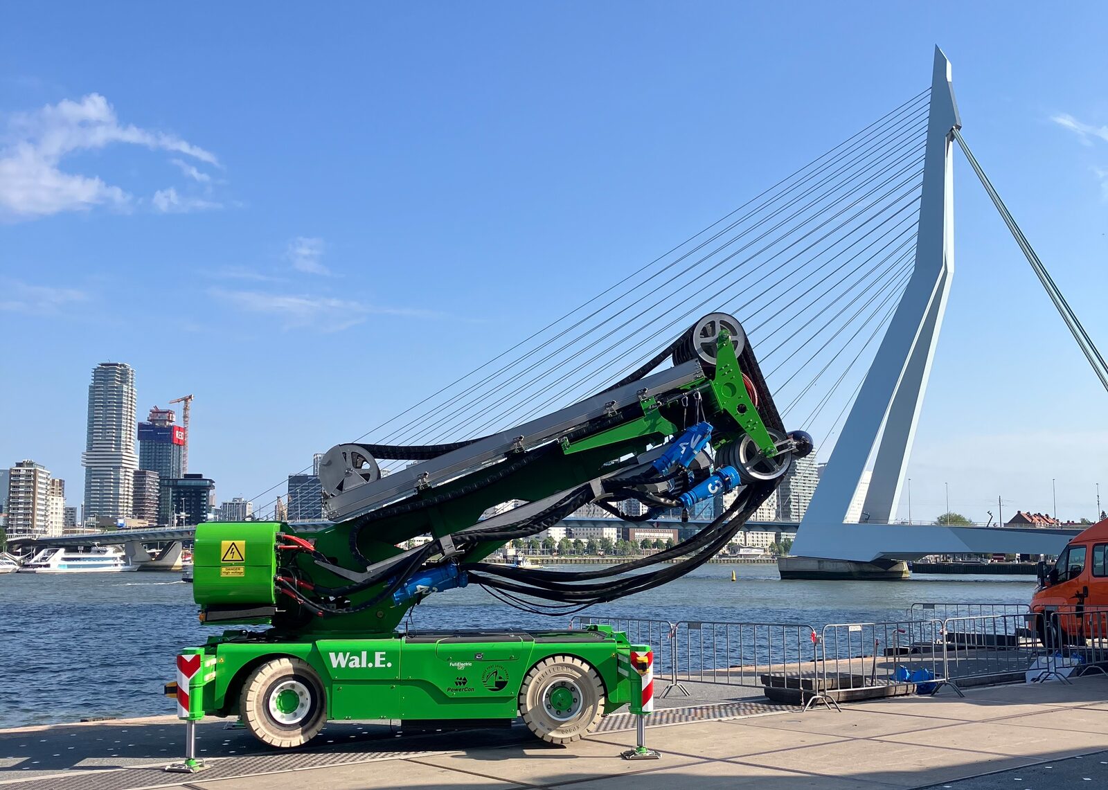 Geïntegreerde mobiele walstroomoplossing wint gouden vector award 2